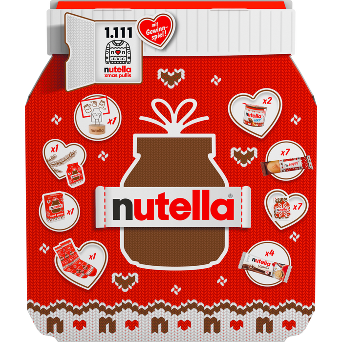 Nutella Adventskalender 528g