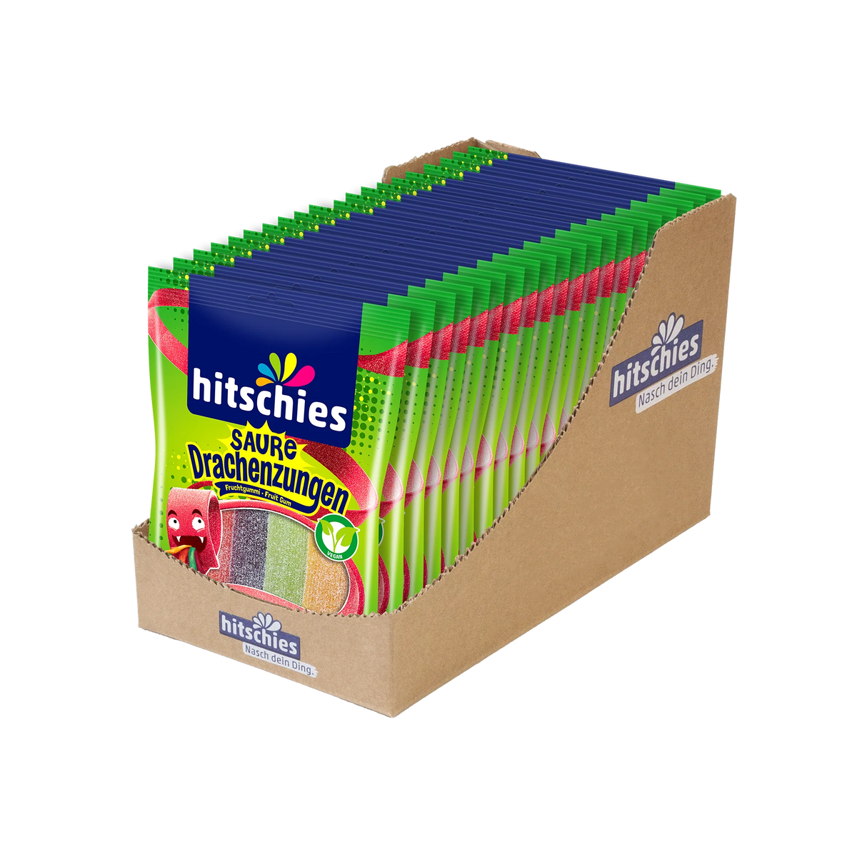 20x Hitschies Saure Drachenzungen 20x125g (2500g)