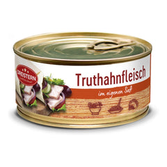 Dreistern Truthahnfleisch im eigenen Saft 300g