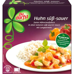 Du Darfst Menü Huhn süß-sauer 400g