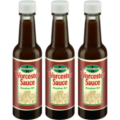 3x Exzellent Worcester Sauce 140ml (3x140g)