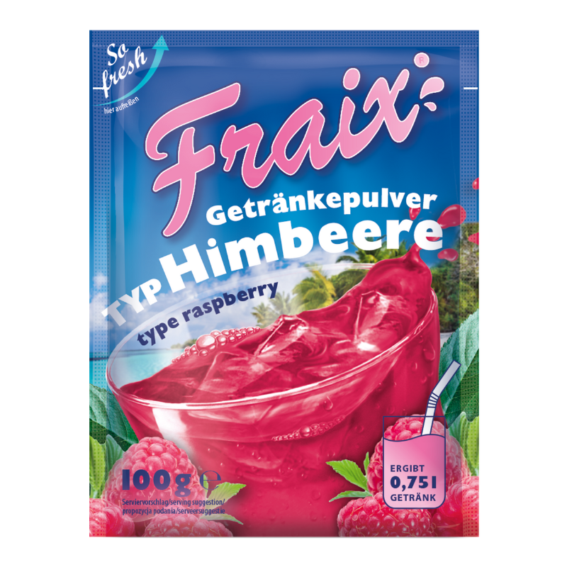 Fraix Getränkepulver Typ Himbeere 100g