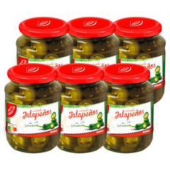 6x GUT&GÜNSTIG Jalapeno in Scheiben 340g (6x340g)