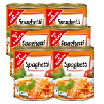 Produktbild anzeigen: 6x GUT&GÜNSTIG Spaghetti in Tomatensauce 800g (6x800g)