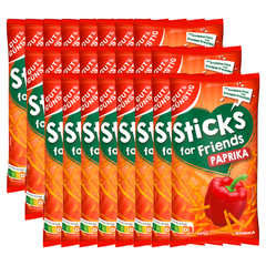 24x GUT&GÜNSTIG Kartoffelsticks for Friends Paprika 125g (24x125g)