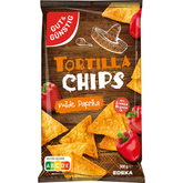 10x GUT&GÜNSTIG Tortillachips milde Paprika 300g (10x300g)