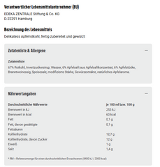 8x GUT&GÜNSTIG Apfelrotkohl 400g (8x400g)