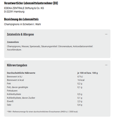 12x GUT&GÜNSTIG Champignons in Scheiben 1.Wahl 280g (12x280g)