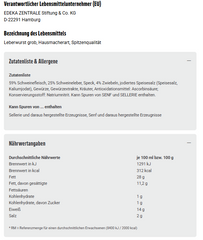 6x GUT&GÜNSTIG grobe Leberwurst Hausmacherart 250g QS ITW (6x250g)