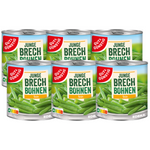 Produktbild anzeigen: 6x GUT&GÜNSTIG feine junge Brechbohnen 800g (6x800g)