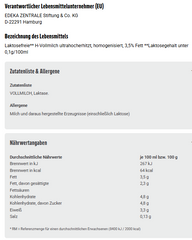 12x GUT&GÜNSTIG H-Milch laktosefrei 3,5% 1l VLOG (12x1l)