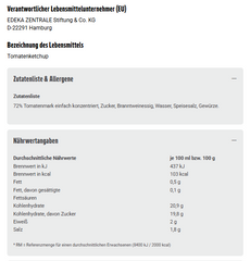 GUT&GÜNSTIG Tomatenketchup 500ml