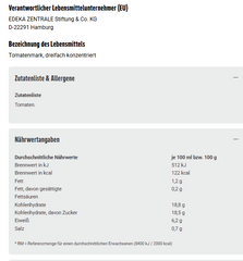 24x GUT&GÜNSTIG Tomatenmark Tube 3-fach konzentriert 200g (24x200g)