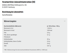 18x GUT&GÜNSTIG Kartoffelstärke 500g (18x500g)