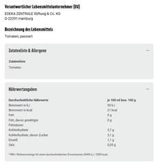 8x GUT&GÜNSTIG Passierte Tomaten 3x200g (600g) (8x600g)