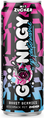Produktbild anzeigen: 24x GÖNRGY JP Performance Boost Berries Energy Drink Zucker 500ml (24x500ml)
