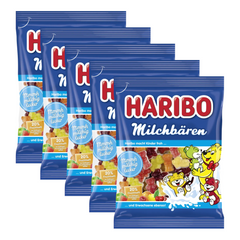 5x Haribo Milchbären 160g (5x160g)