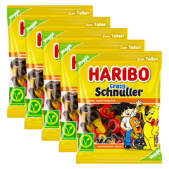 5x Haribo Crazy Schnuller 175g (5x175g)