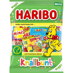 Haribo Fruchtgummi Mischung teilweise mit Cola Geschmack Knallbunt Minis 230g
