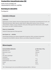 Haribo Roulette Fruchtgummi-Rolle 25g (50x25g) (1.25 kg)