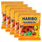 Produktbild anzeigen: 5x Haribo Saft Goldbären 160g (5x160g)