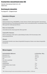 Hitschies Schnüre Set 1x Bunt 1x Cola 1x Erdbeere 1x Apfel Hitschler 4x125g (500g)