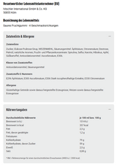 20x hitschies Saure Spinnenbeine Vegan (20x125g)