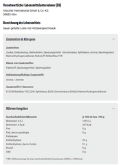 5x Hitschies Saure Drachenzungen Lollis Blau - Geschmacksrichtung Himbeer - 5x128g (640g)