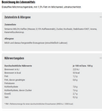 Produktbild anzeigen: 12x Hochwald Eiskaffee 1,5% 1l (12x1l)