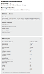 kaba Frucht Btl. Erdbeere 400g