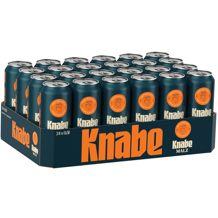 24x Knabe Malz Malzdrink 500ml Einweg Dose DPG