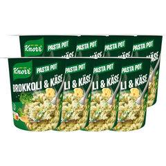 8x Knorr Pasta Snack Broccoli-Käse Sauce 62g (8x62g)