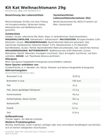 Produktbild anzeigen: Lebensmittelinformationen je Einzelprodukt – Kit Kat Weihnachtsmann 29g