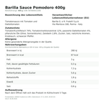 Produktbild anzeigen: Produktinformationen zum Einzelprodukt – Barilla Sauce Pomodoro 400g