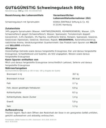 Produktbild anzeigen: Produktinformationen zum Einzelprodukt – Gut&Günstig Schweinegulasch 800g