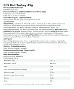 Produktbild anzeigen: Produktinformationen zum Einzelprodukt – BiFi Roll Turkey 45g