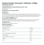 Produktbild anzeigen: Produktinformationen zum Einzelprodukt – Haribo Kinder Schnuller 150Stück 1200g