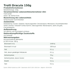 Produktbild anzeigen: Produktinformationen zum Einzelprodukt – Trolli Dracula 150g