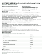 Produktbild anzeigen: Produktinformationen zum Einzelprodukt – Gut&Günstig Spritzgebäckmischung 500g