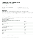 Produktbild anzeigen: Produktinformationen zum Einzelprodukt – Erdnußlocken Jumbos 150g