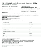 Produktbild anzeigen: Produktinformationen zum Einzelprodukt – VEGETA Würzmischung mit Gemüse 250g