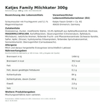 Produktbild anzeigen: Produktinformationen zum Einzelprodukt – Katjes Family Milchkater 300g