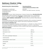 Produktbild anzeigen: Produktinformationen zum Einzelprodukt – Bahlsen Chokini 150g