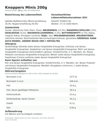 Produktbild anzeigen: Produktinformationen zum Einzelprodukt – Knoppers Minis 200g