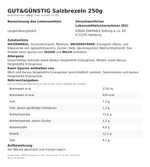 Produktbild anzeigen: Produktinformationen zum Einzelprodukt – Gut&Günstig Salzbrezeln 250g