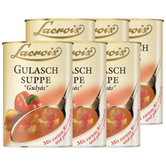 6x Lacroix Gulasch-Suppe 400ml (6x400ml)