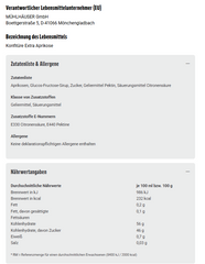 8x Mühlhäuser Aprikose Konfitüre Extra 50% Frucht 450g (8x450g)
