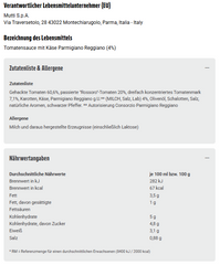 6x Mutti Pastasauce Parmigiano Reggiano (6x400g)