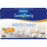 Produktbild anzeigen: 7x Sweet Family Nordzucker Würfelraffinade 1kg (7x1kg)