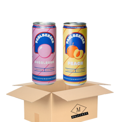 Paulberger Limo Set 1x Bubblegum 1x Peach (2x330ml) Einweg Dose DPG